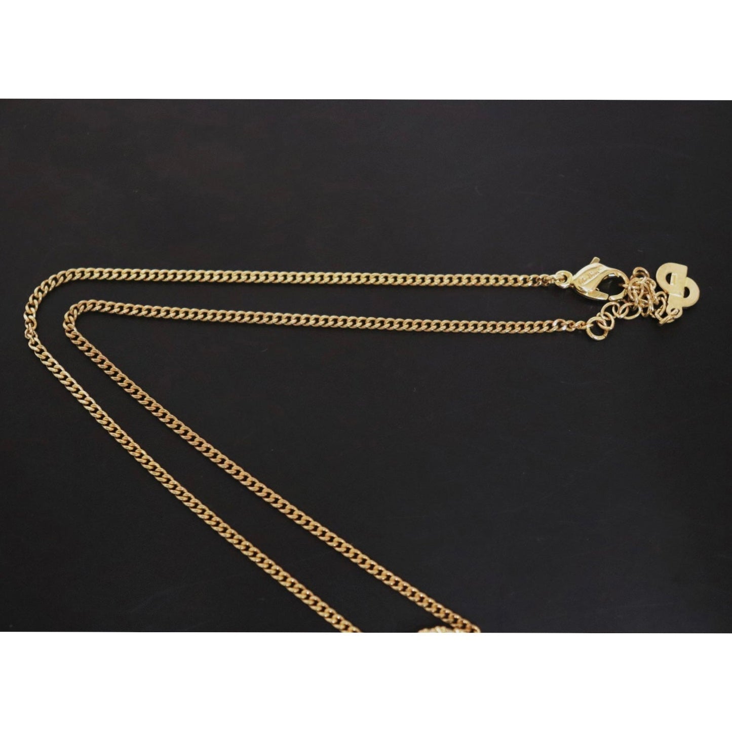 Rank A | Dior CD Necklace 18k Gold Plated |090305
