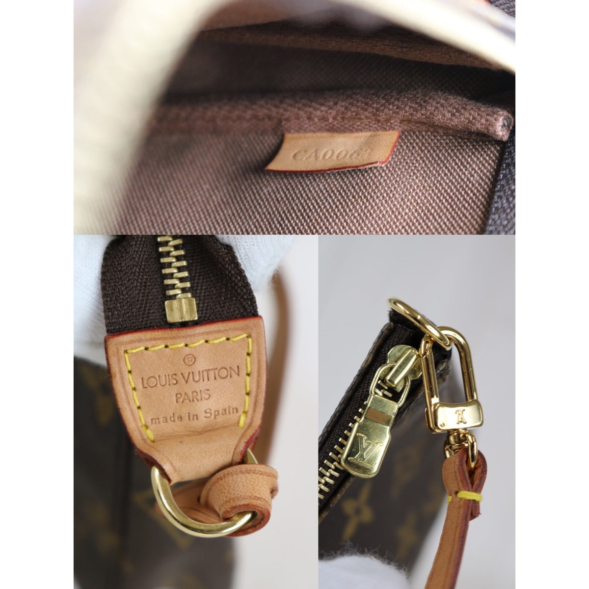 Rank A | LV Monogram Pochette Accessoires |033106