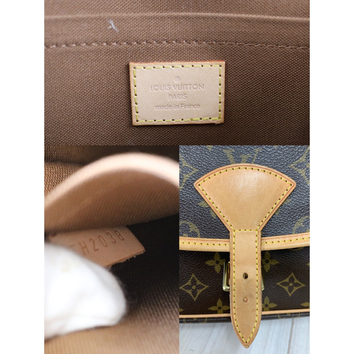 Rank A |LV Monogram Sologne ShoulderBag|060512