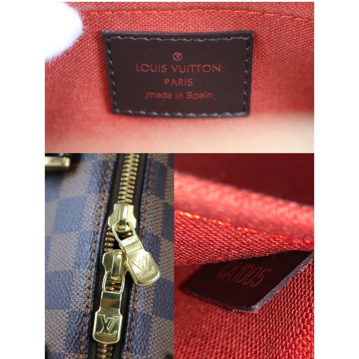 Rank A | LV Damier Handbag |062902