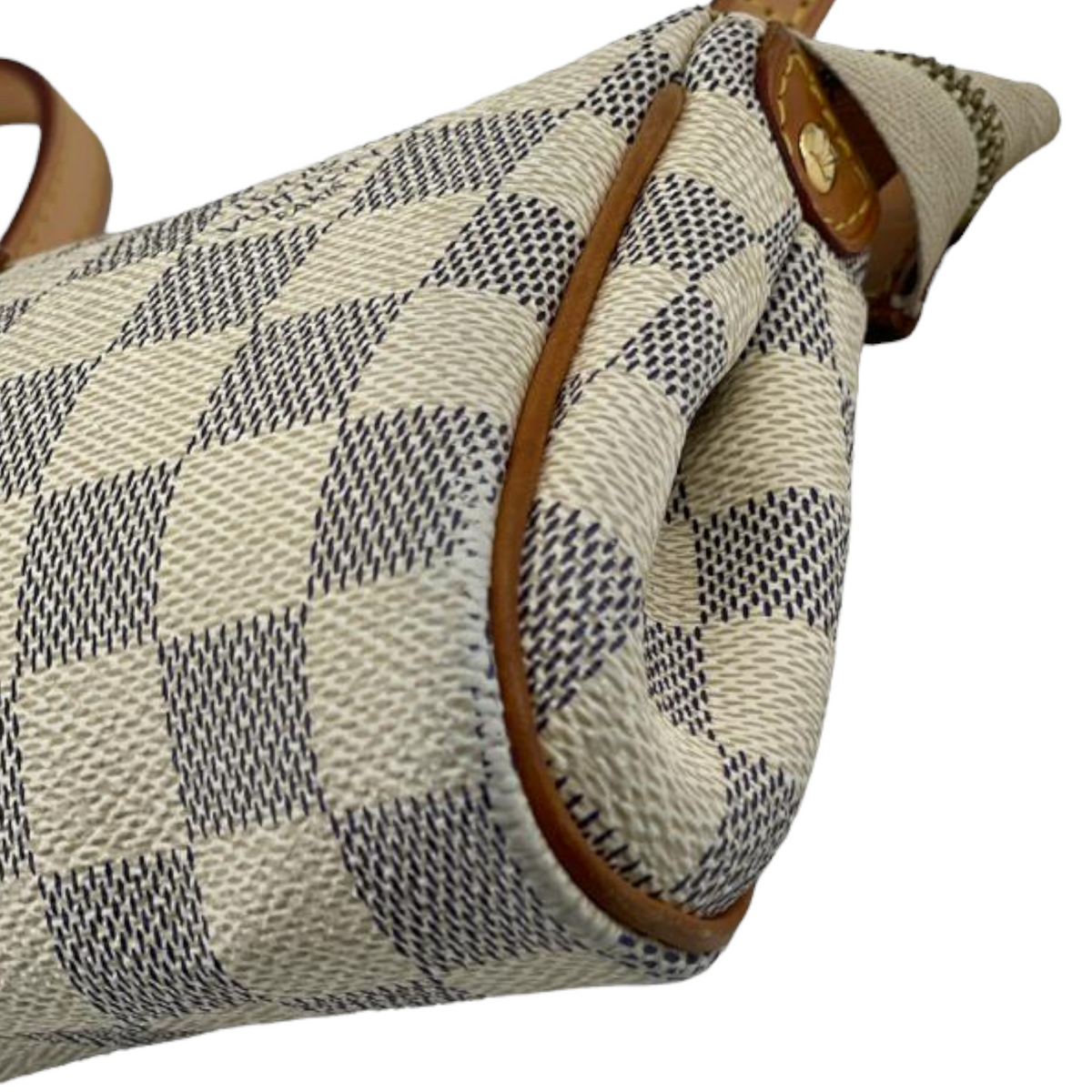 Louis-Vuitton Eva Damier Azur Monogram White GHW