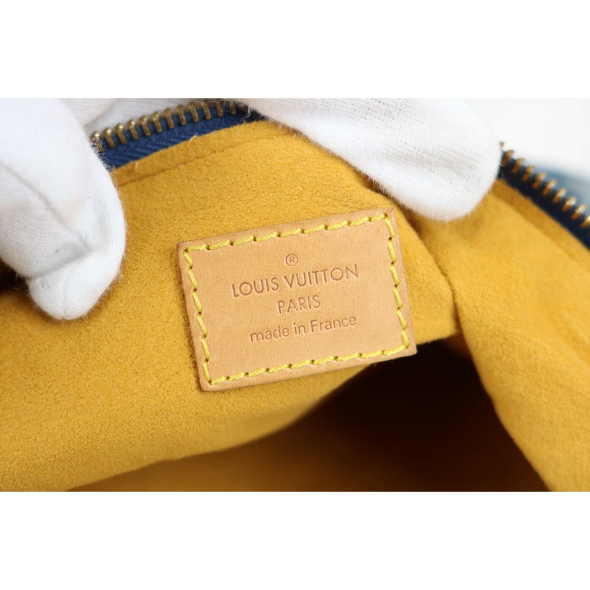 Rank AB | LV Monogram Denim Shoulder Bag |053118
