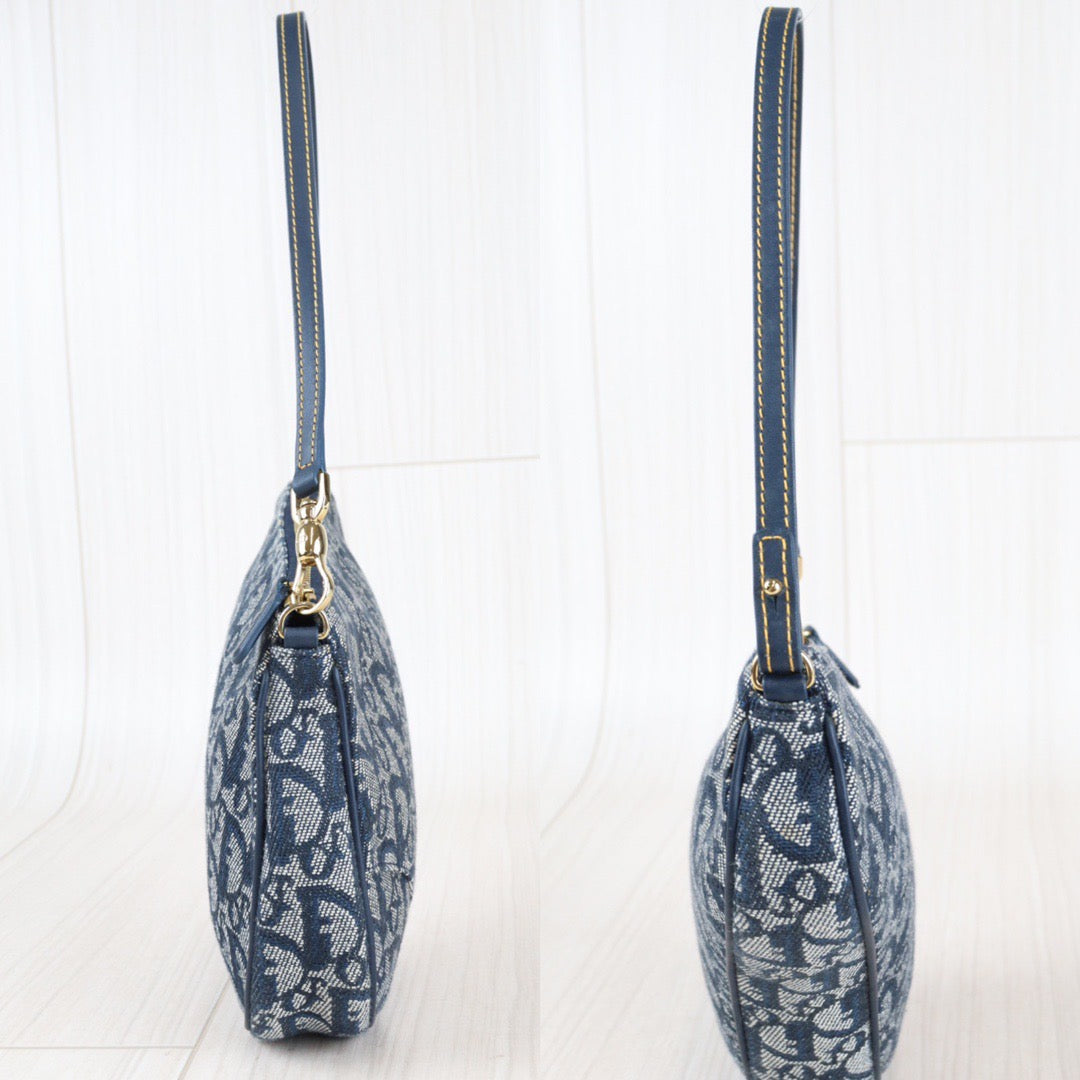 Rank A | Dior Trotter Saddle Clutch Hand Pouch |23012007