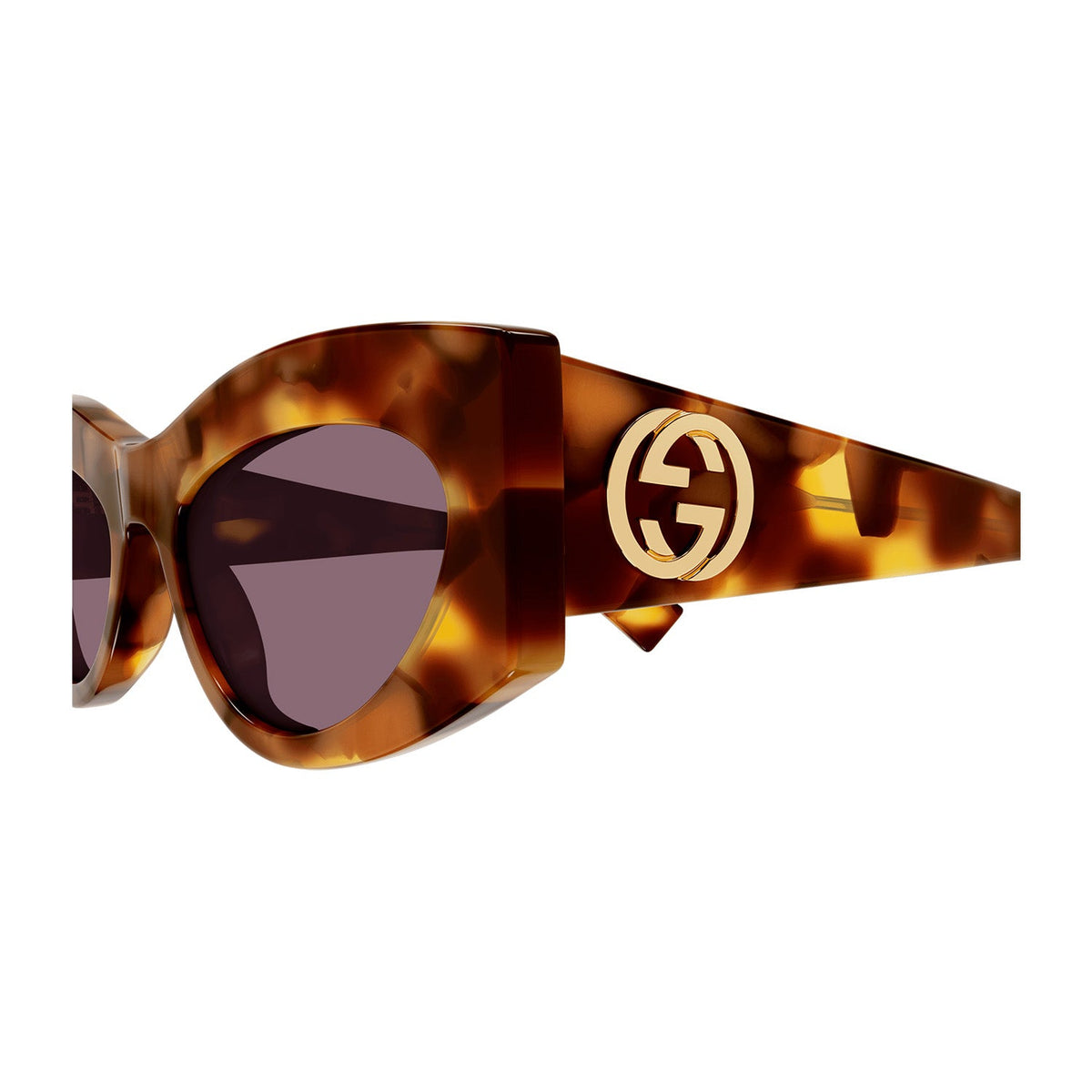 EMBLEM Cool cat-eye Flat GG interlocking logo