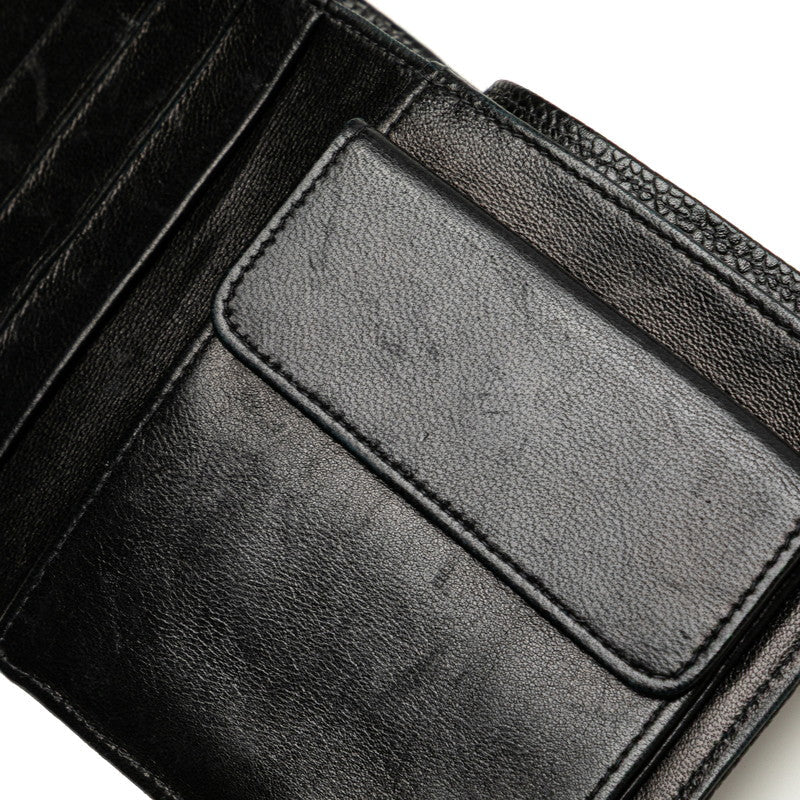 Chanel Coco Mark Caviar Skin Bifold Wallet