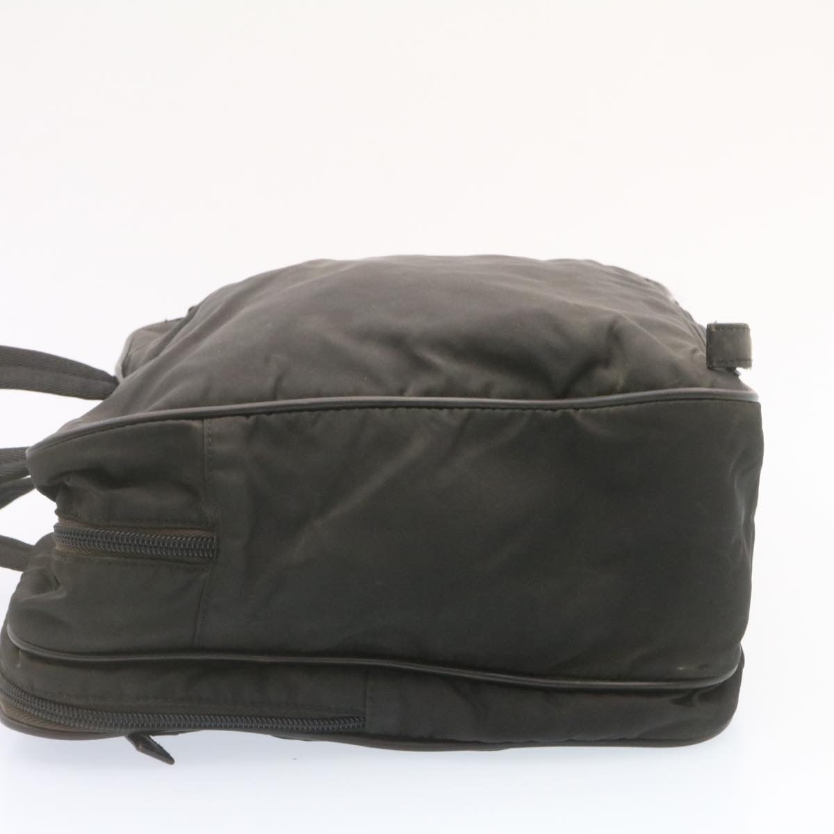 Prada Hand Bag Nylon Black ai598