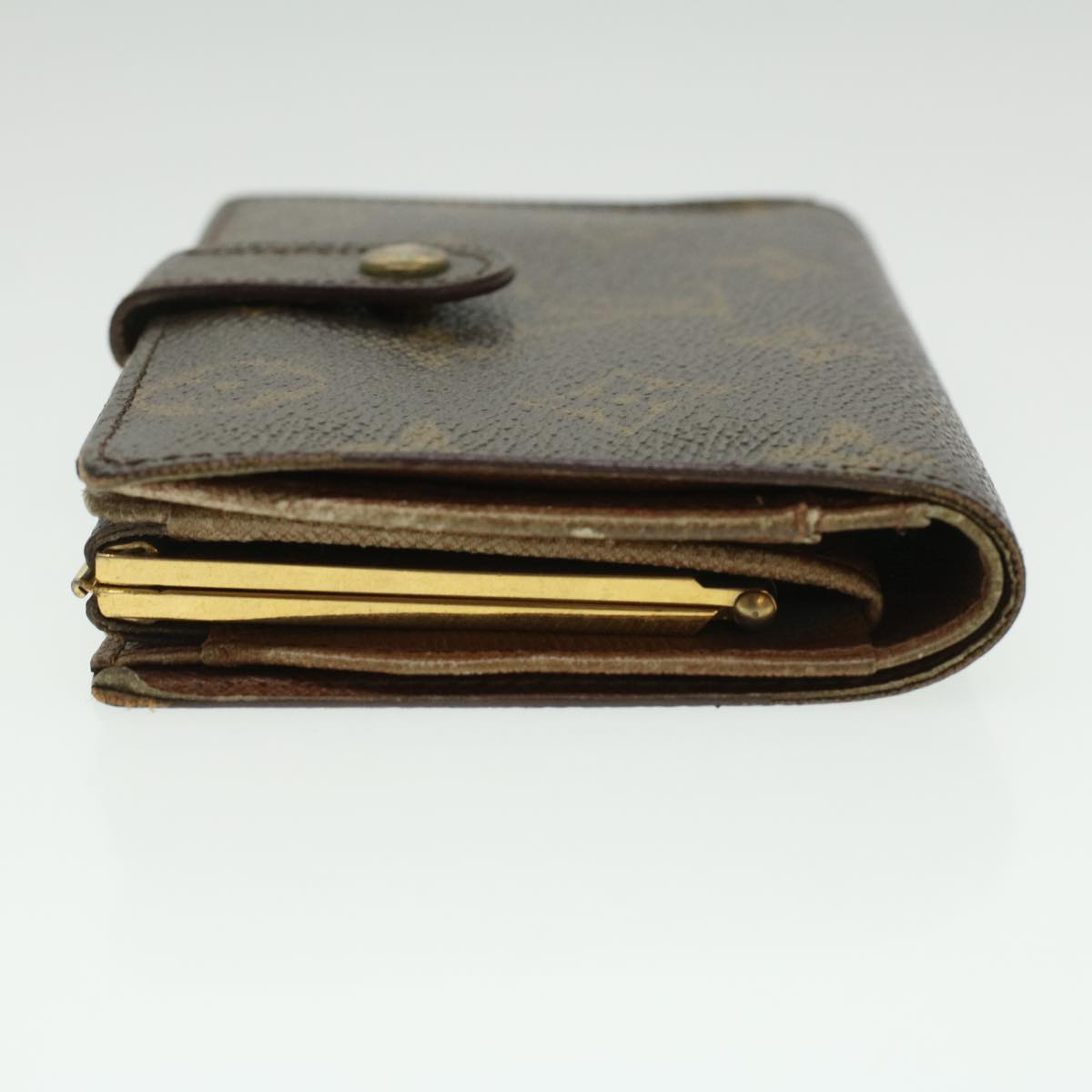 LOUIS VUITTON Monogram Porte MonnaieBillets Viennois Wallet M61663 ki2714