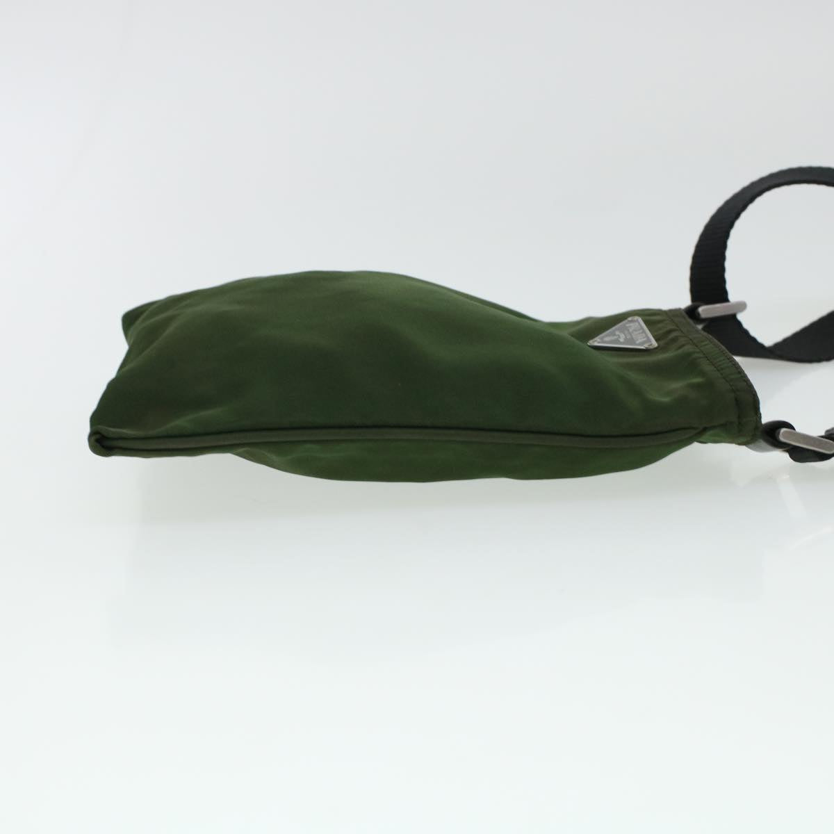 Prada Shoulder Bag Nylon Khaki ki2900