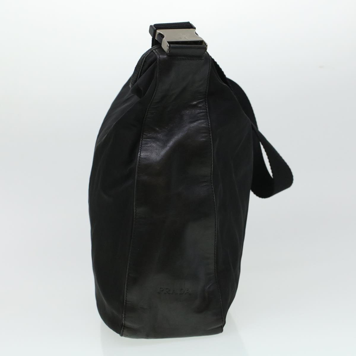 Prada Shoulder Bag Nylon Black ki3007