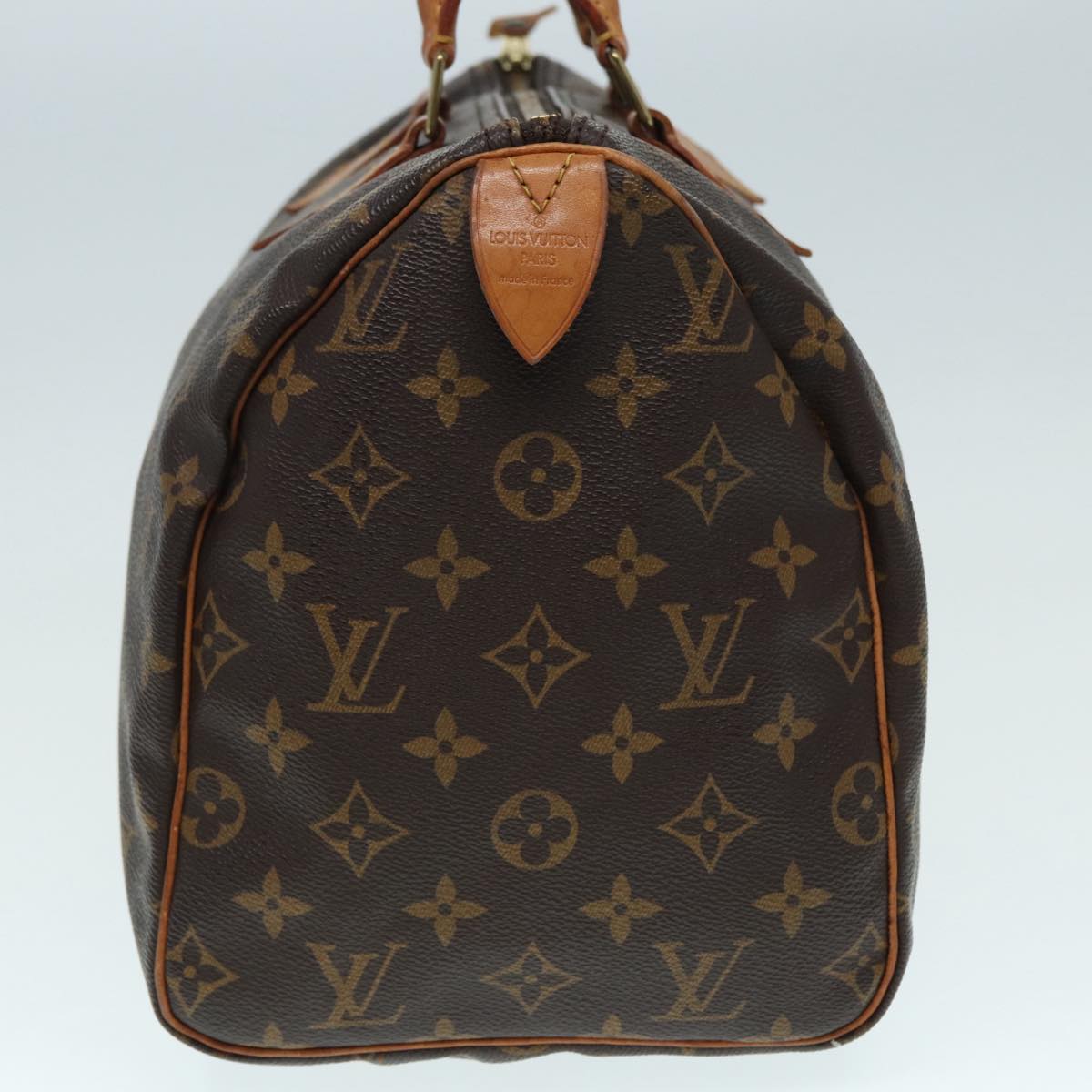 LOUIS VUITTON Monogram Speedy 30 Hand Bag M41526 LV Auth ki4773