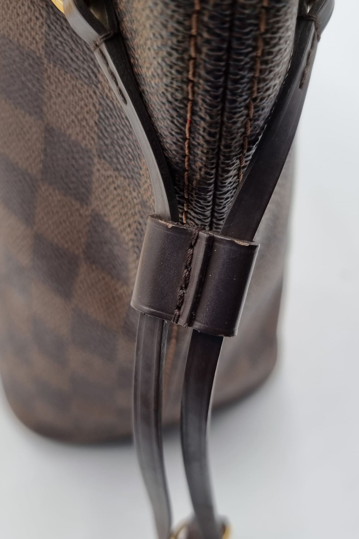 Damier Ebene Neverfull PM Brown