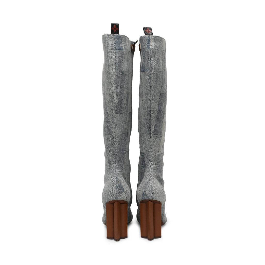 Louis Vuitton Denim Boots - Women's 39