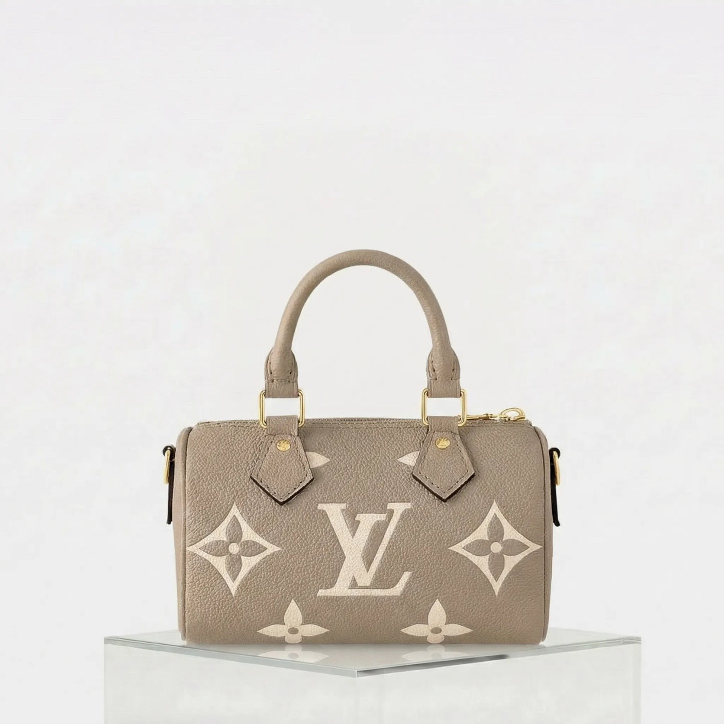 Nano Speedy Two-Tone Monogram Empreinte