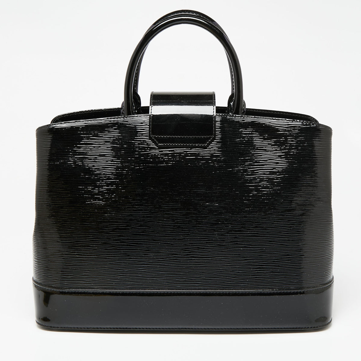 Louis Vuitton Black Electric Epi Leather Mirabeau GM Bag