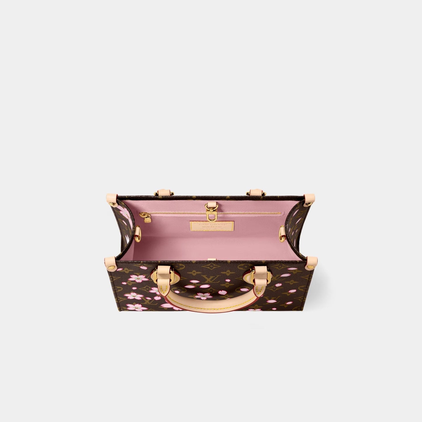 LV x TM OnTheGo PM with Cherry Blossom Motif