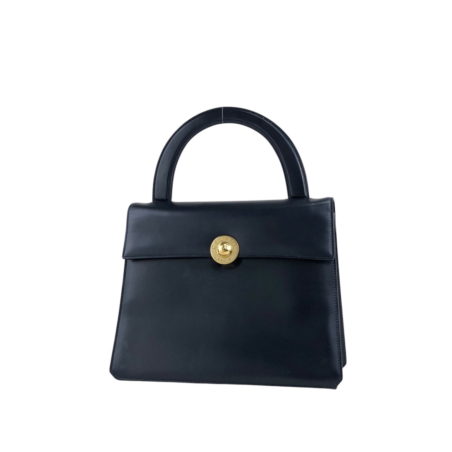 CELINE Starball Handbag Navy Vintage 5k3k8c