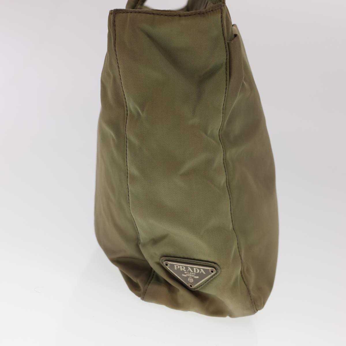 Prada Shoulder Bag Nylon Khaki ny224