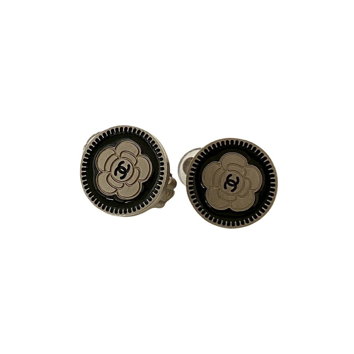 Chanel Camellia Earrings