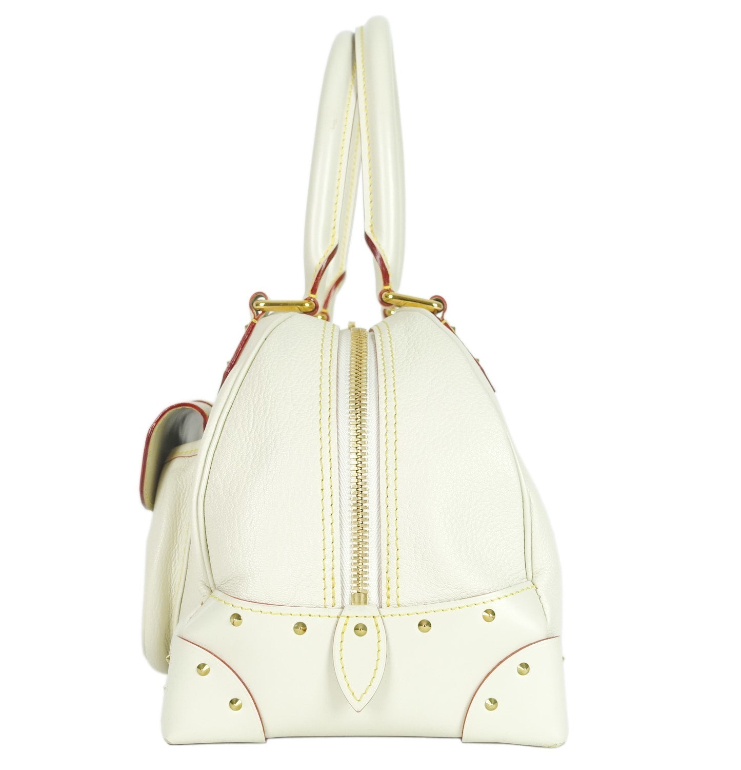 LOUIS VUITTON Le Superbe Suhali Goatskin Leather Handbag