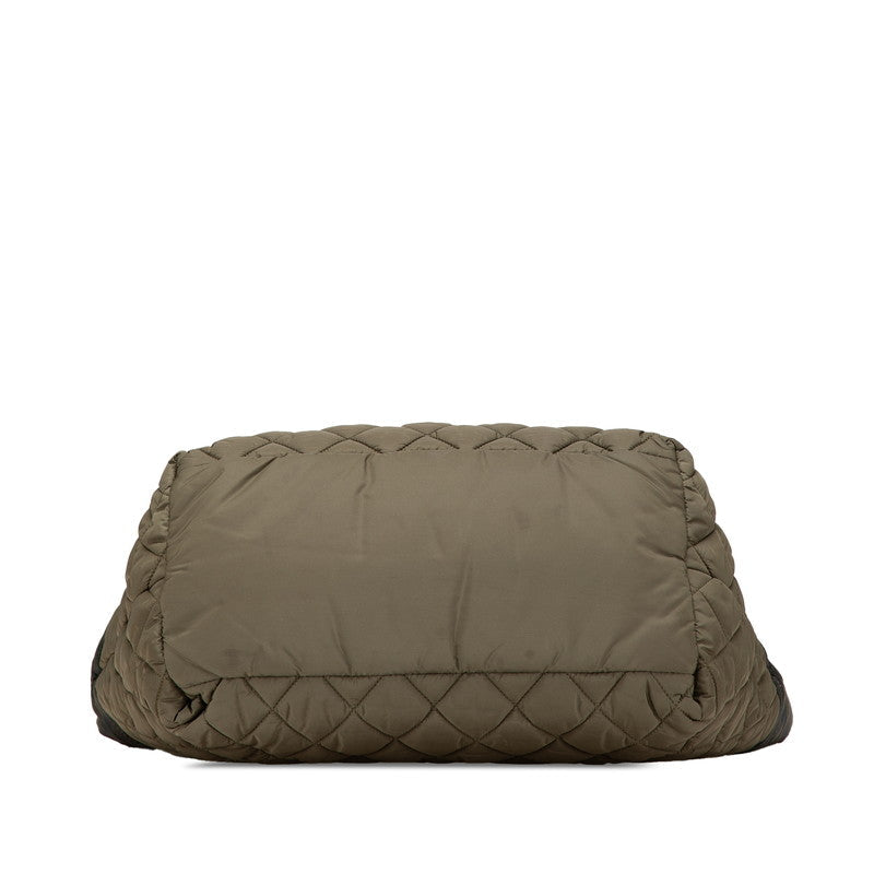 Chanel Coco Cocoon Nylon Leather Tote Bag