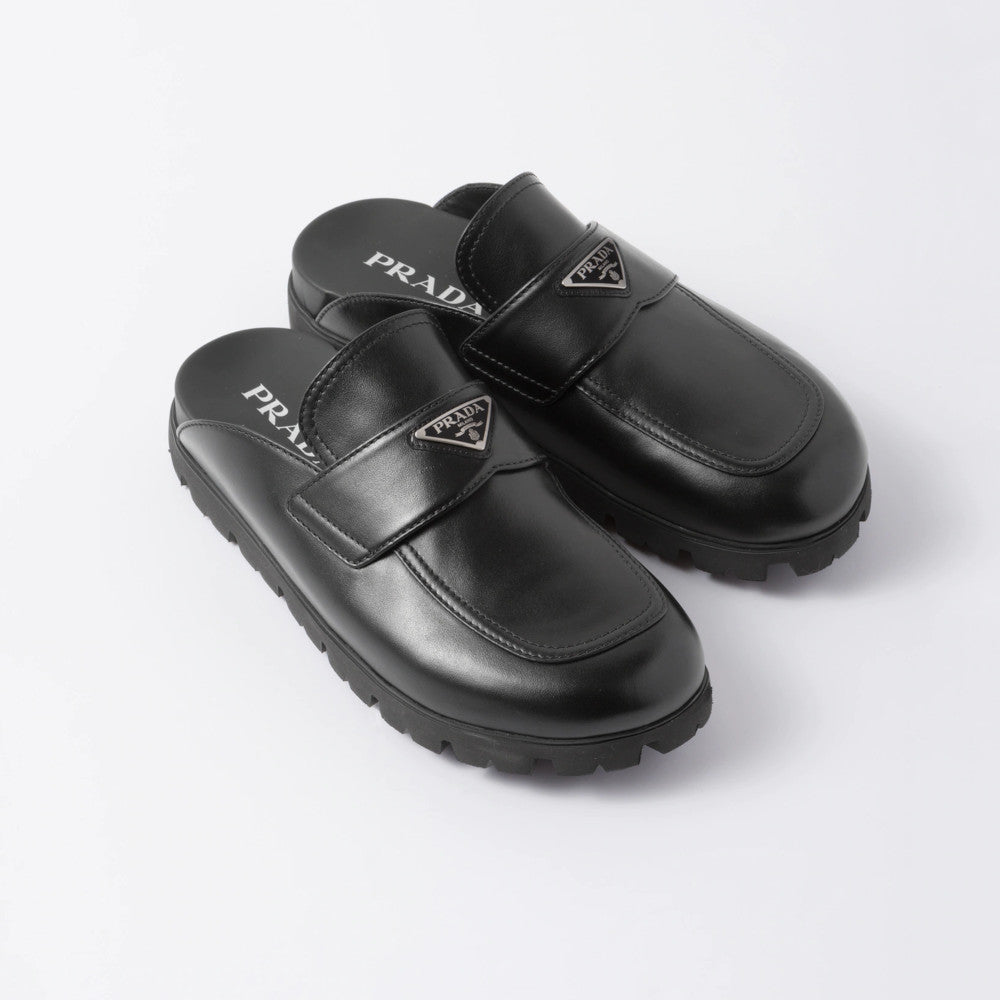 Leather sabots