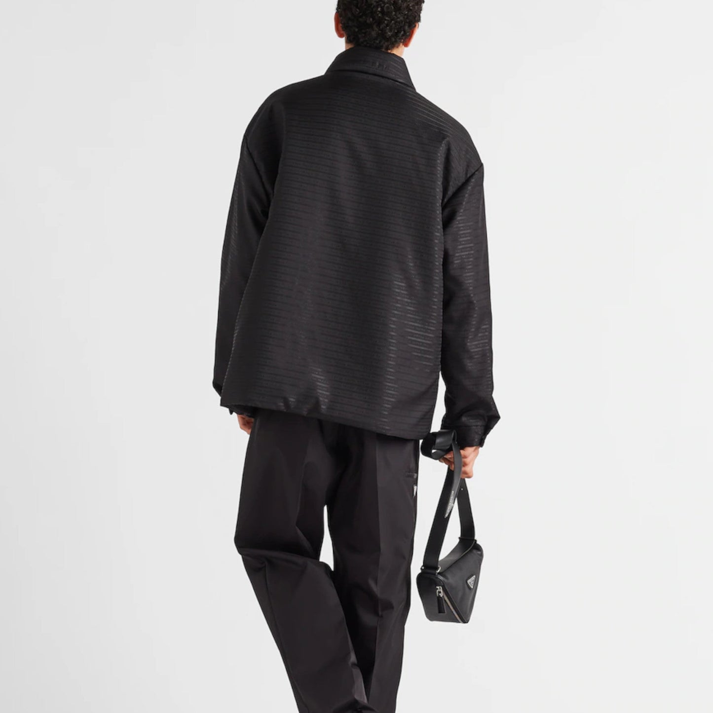 Re-Nylon padded shirt