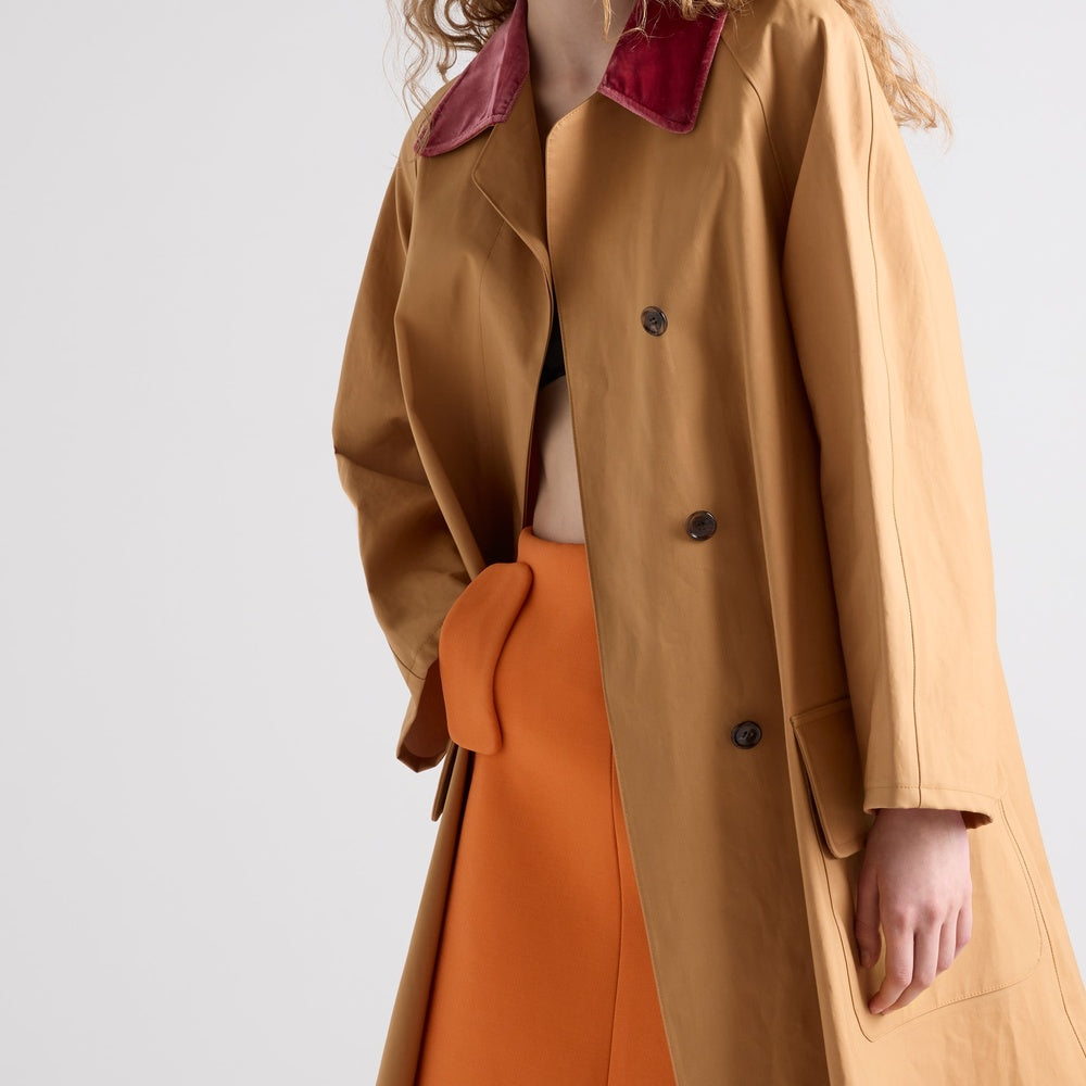 Cotton raincoat