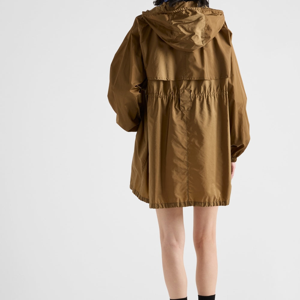 Lightweight Re-Nylon raincoat