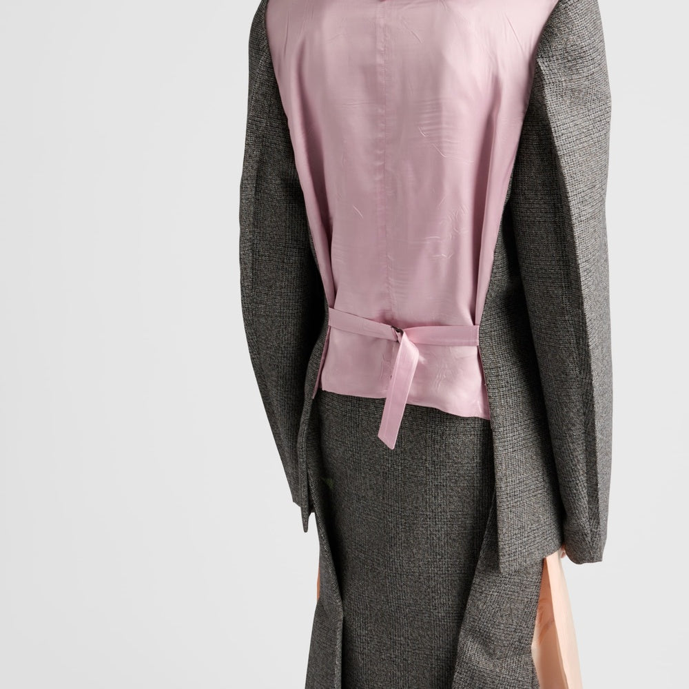 Double-breasted Prince of Wales checked jacket
