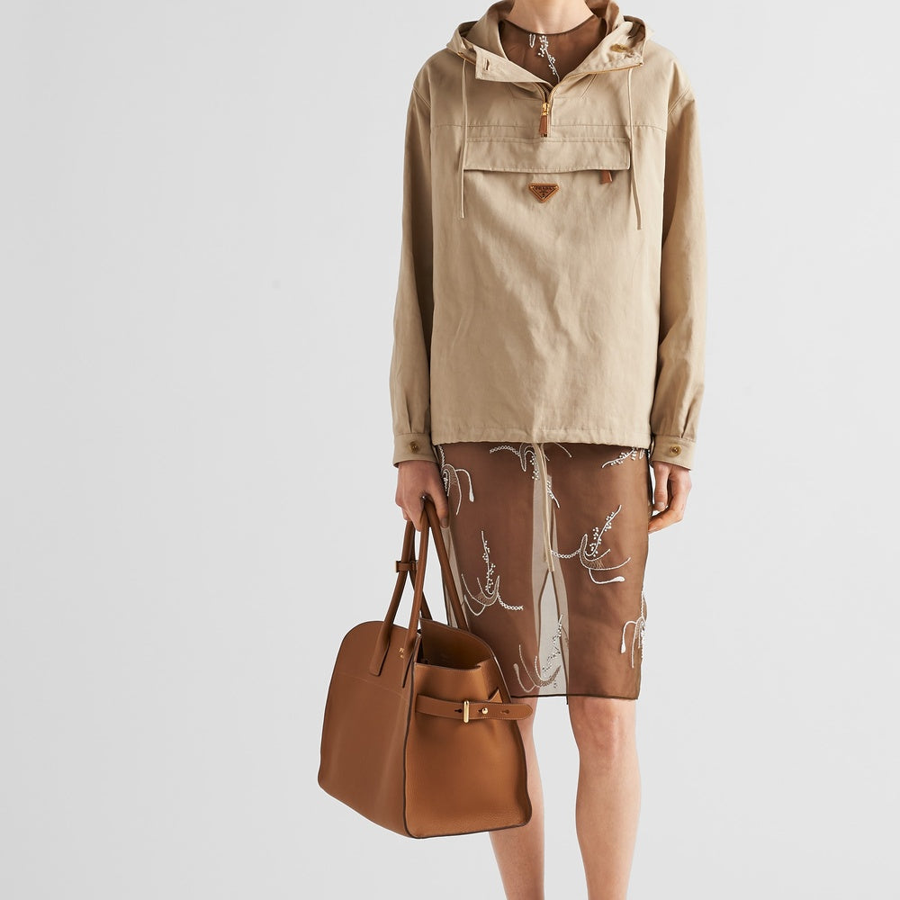 Panama cotton windbreaker