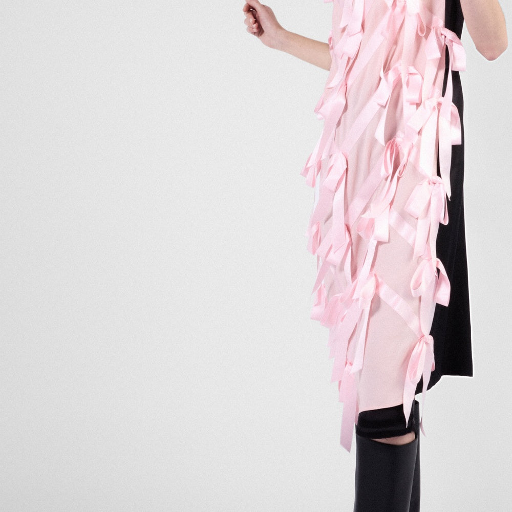 Sablé dress with bows