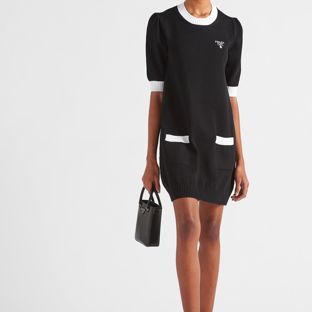 Cotton mini-dress