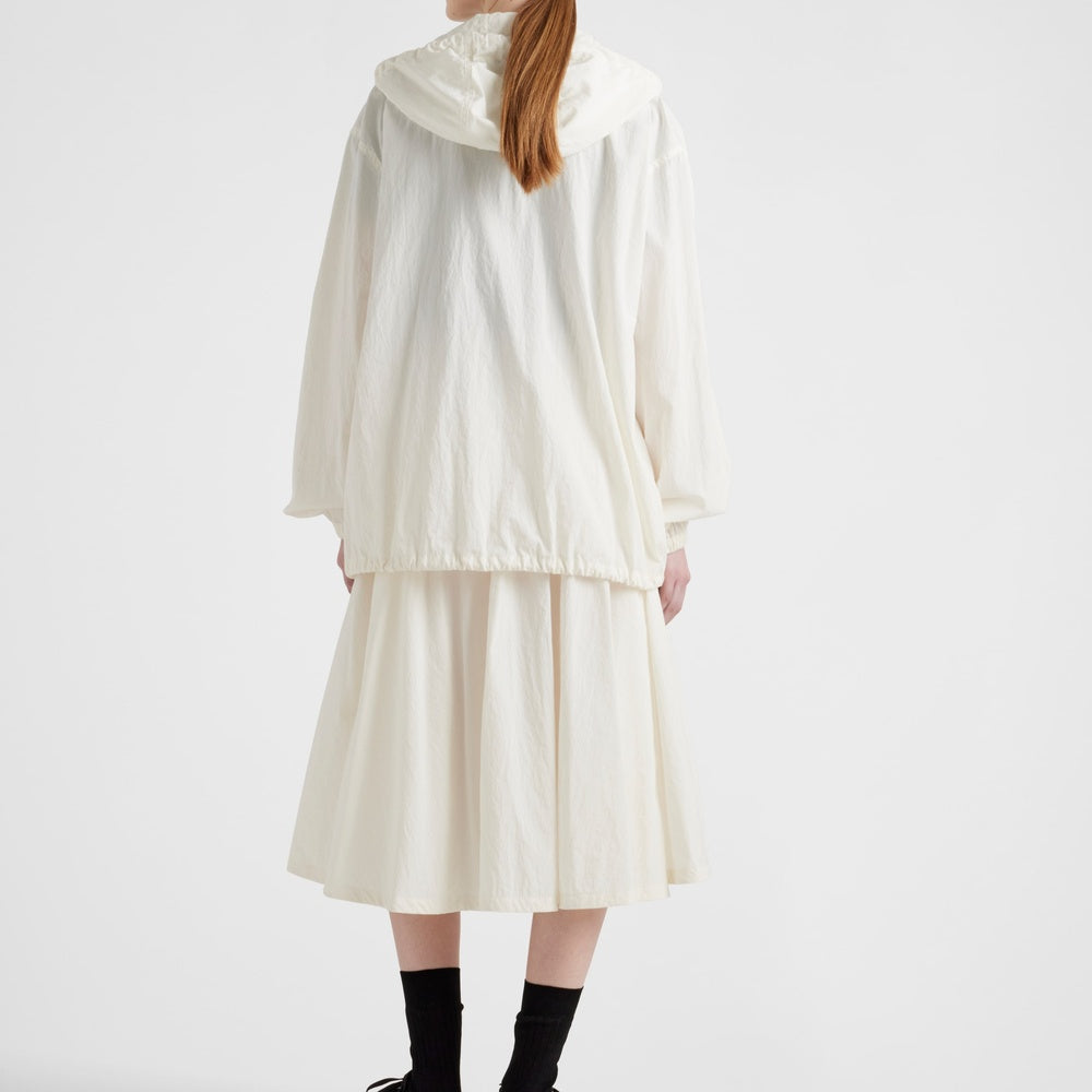 Technical pongé blouson jacket