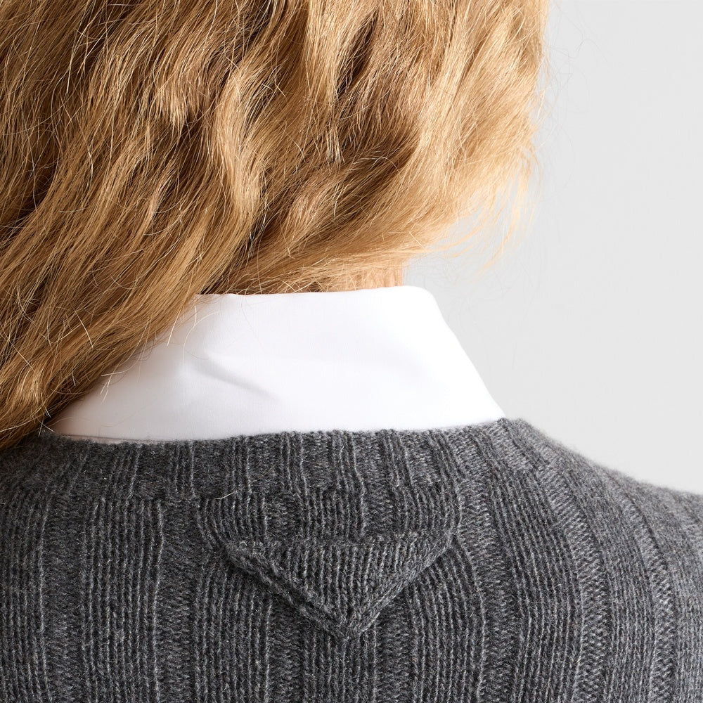 Cropped Re-Cashmere sweater