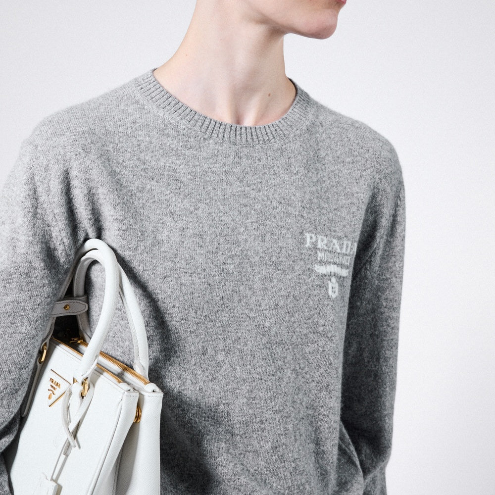 Cashmere and silk sweater
