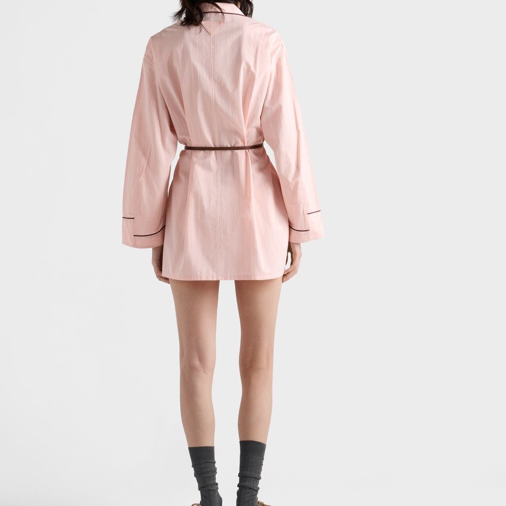 Cotton shirt dress