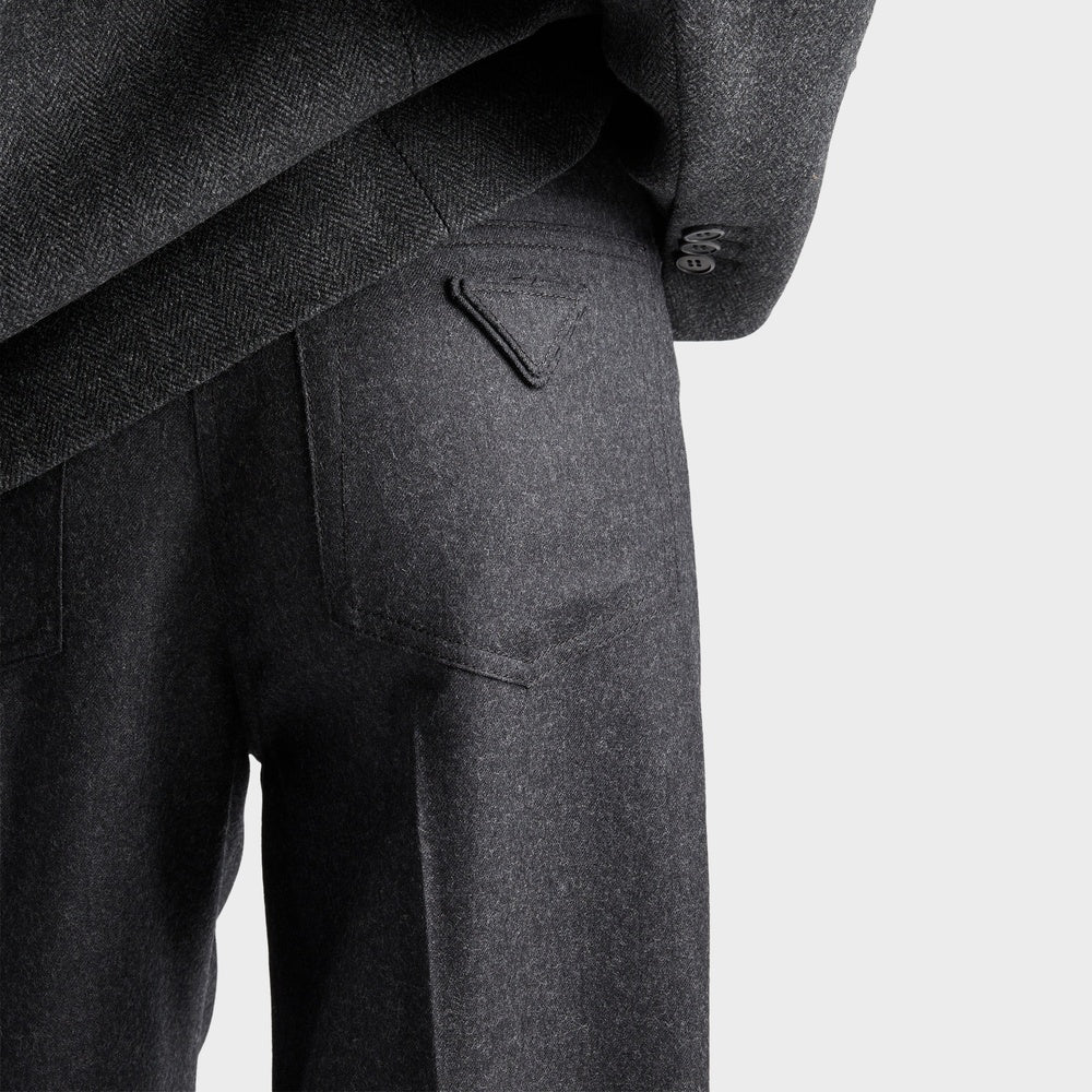 Wool flannel pants