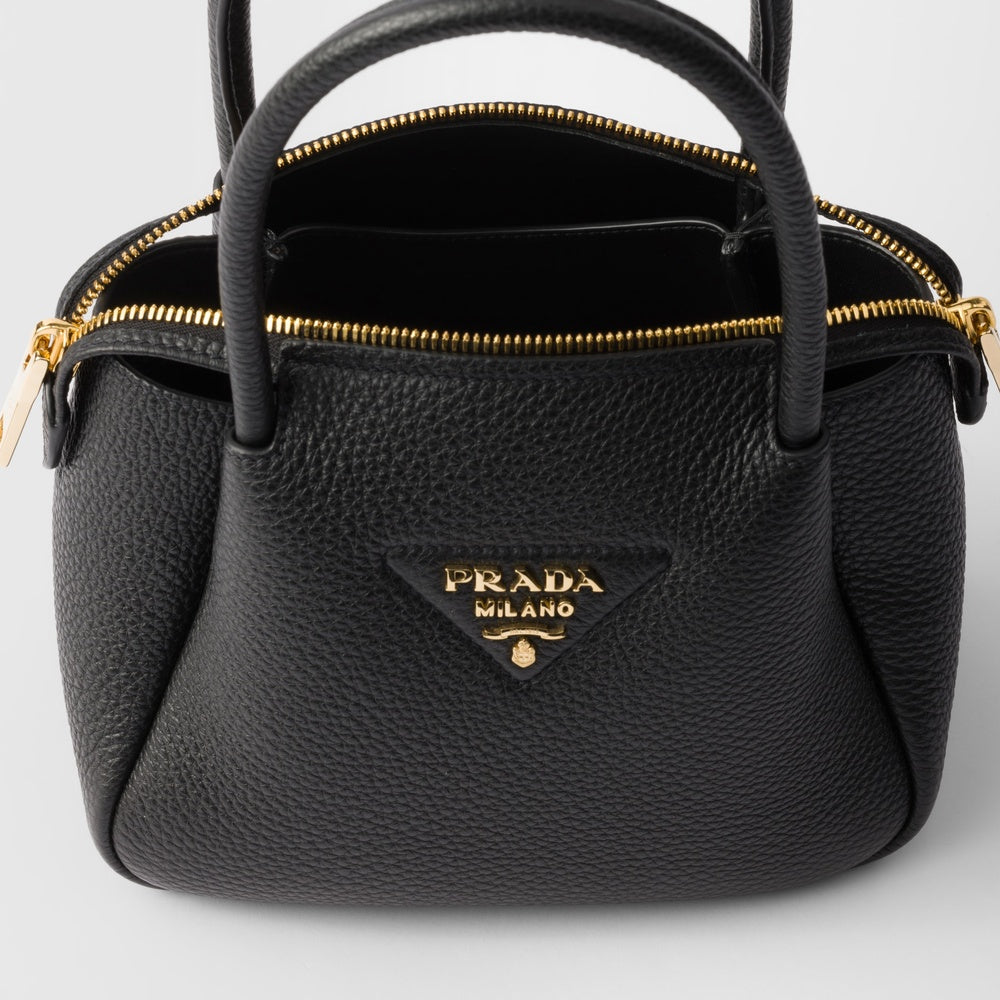 Mini leather handbag
