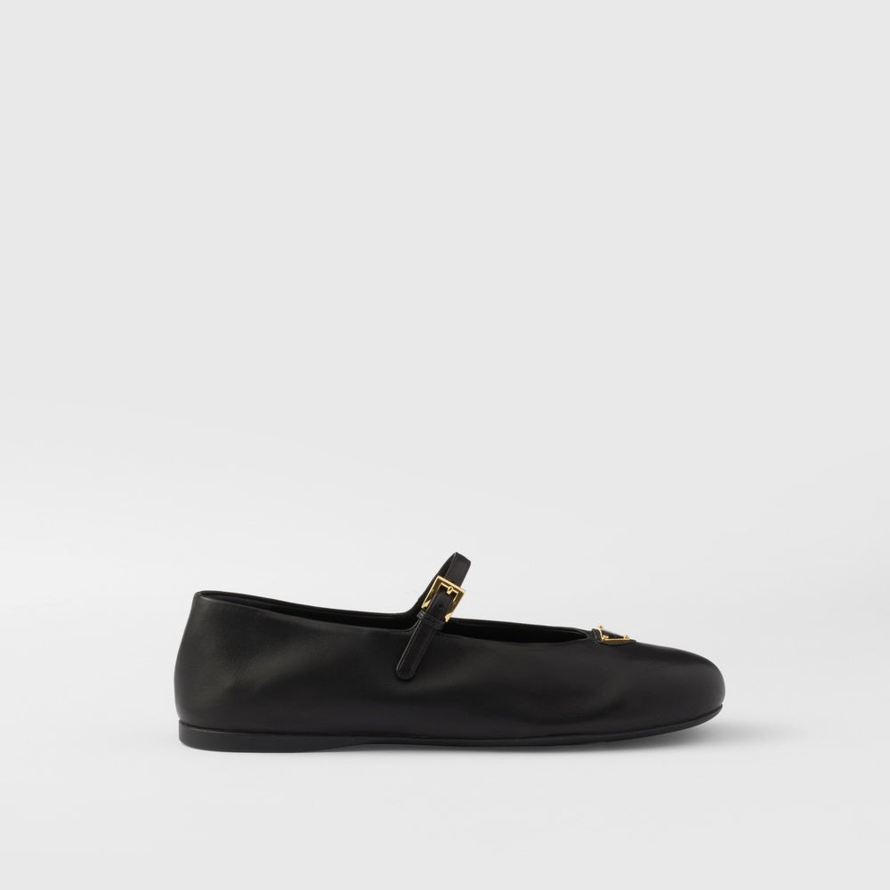 Nappa leather ballerinas