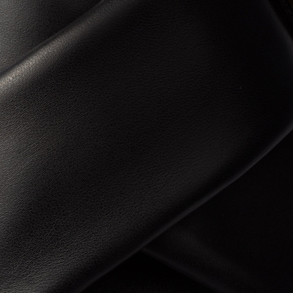 Padded nappa leather slides