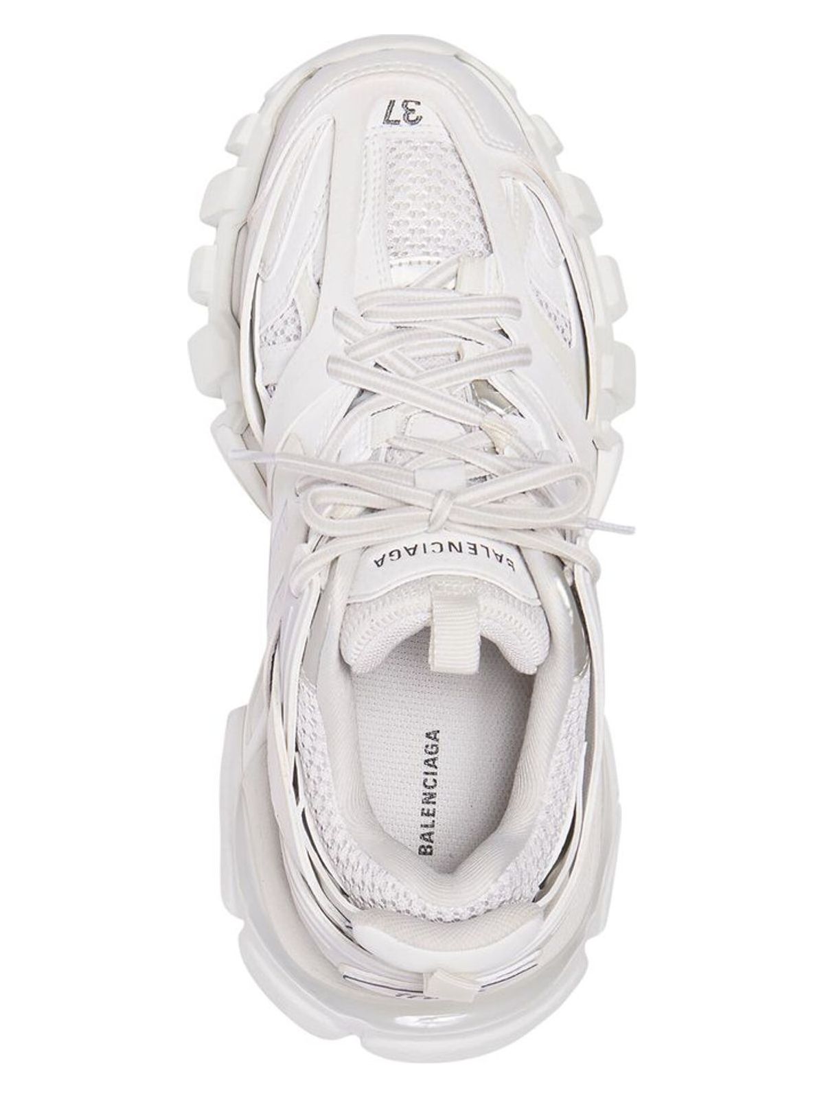 WHITE TRACK SNEAKERS
