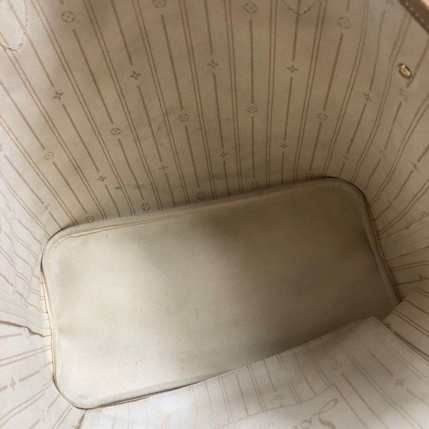 Louis Vuitton Neverfull MM Damier Azur Tote Bag