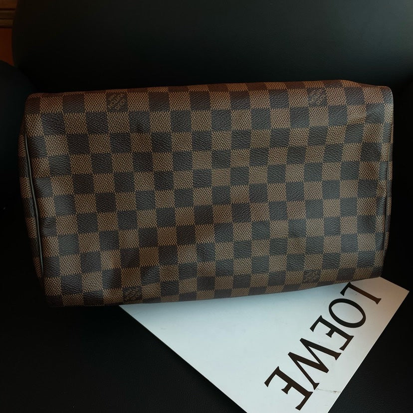 Louis Vuitton Speedy 30 Damier Brown Handbag
