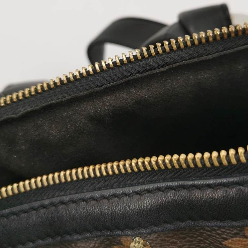 Louis Vuitton Speedy Bag Black Gold Handbag