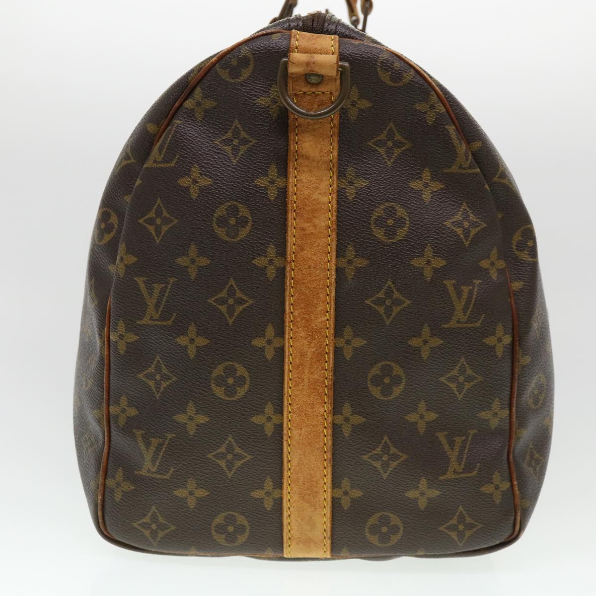 LOUIS VUITTON Monogram Keepall Bandouliere 50 Boston Bag M41416 LV rd4604