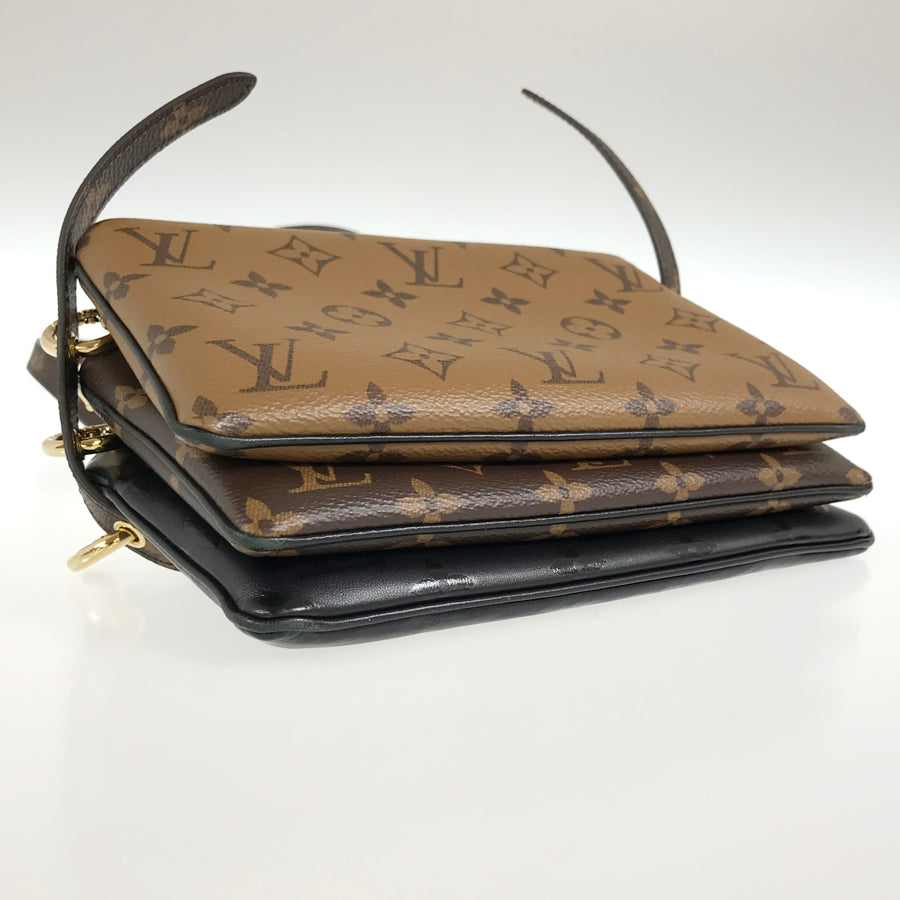 LOUIS VUITTON Monogram Monogram Reverse Pochette LV3 M45412 Shoulder bag