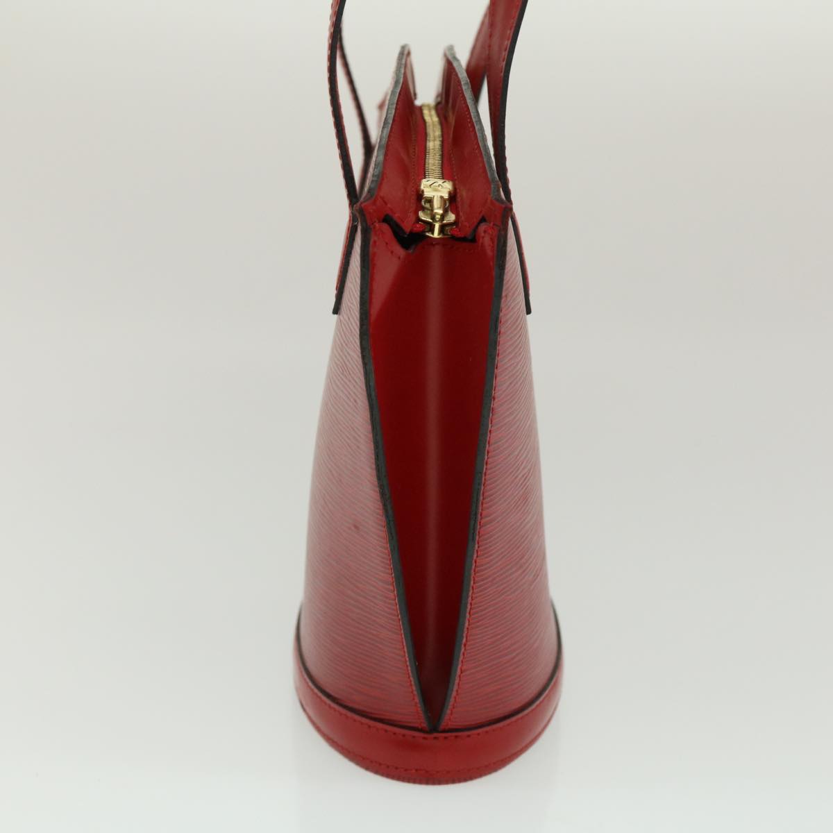 LOUIS VUITTON Epi Saint Jacques Poignees Long Hand Bag Red M52337 LV rz329