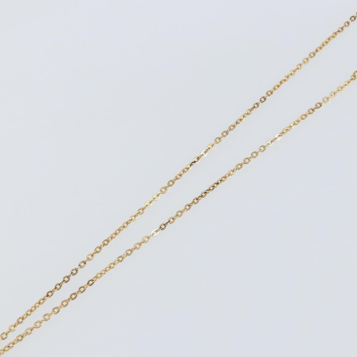 Christian Dior Round Logo Pendant Necklace Metal Gold Metal Jewelry ()
