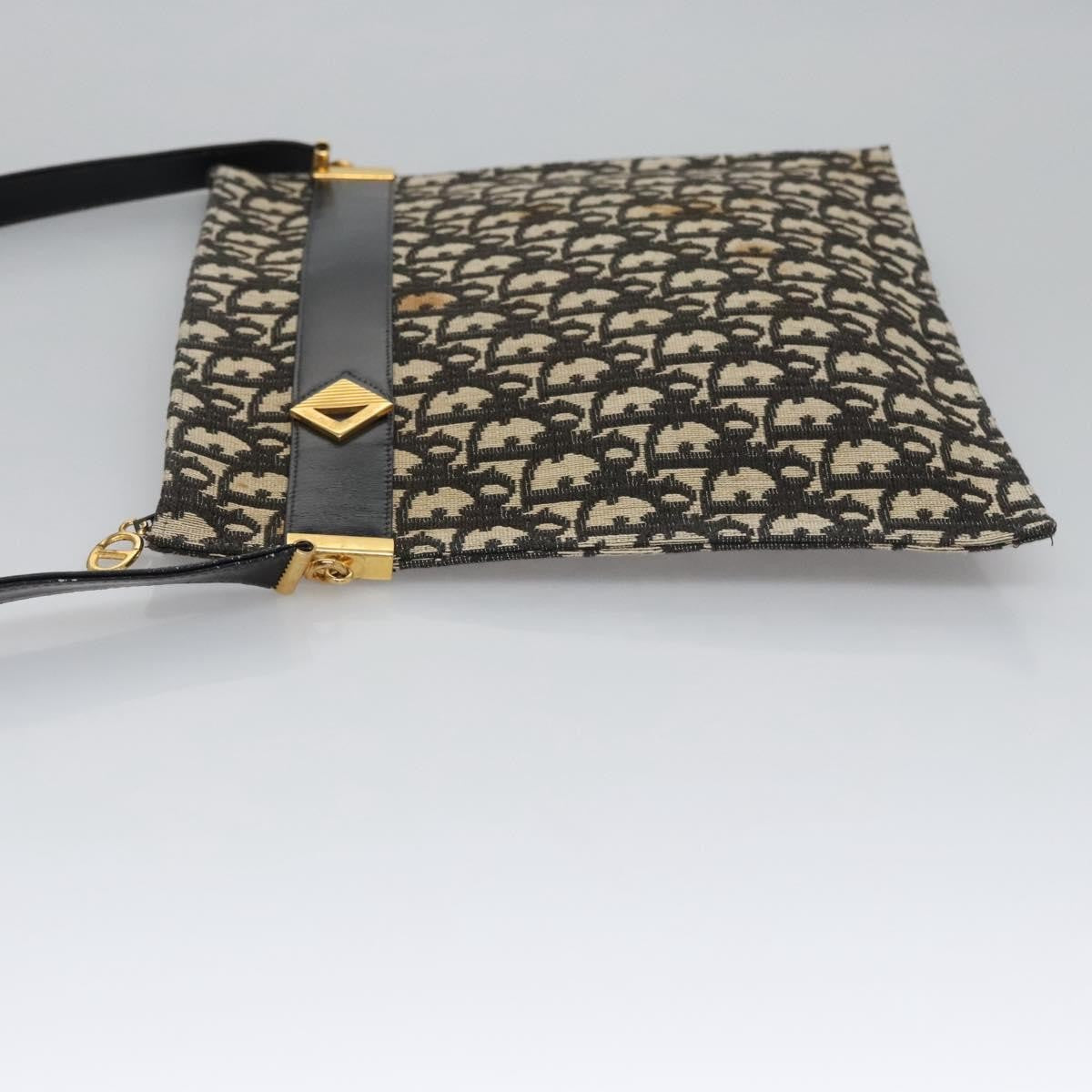 Christian Dior Trotter Shoulder Bag Canvas Navy Canvas Shoulder Bag Bag ()