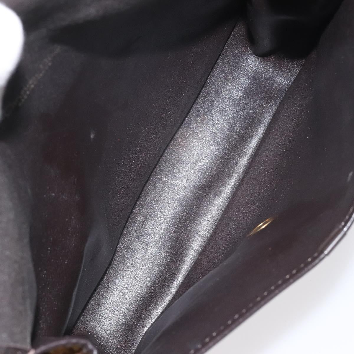 Christian Dior Vintage Cd Trotter Shoulder Bag Canvas Brown Canvas Shoulder Bag Bag ()